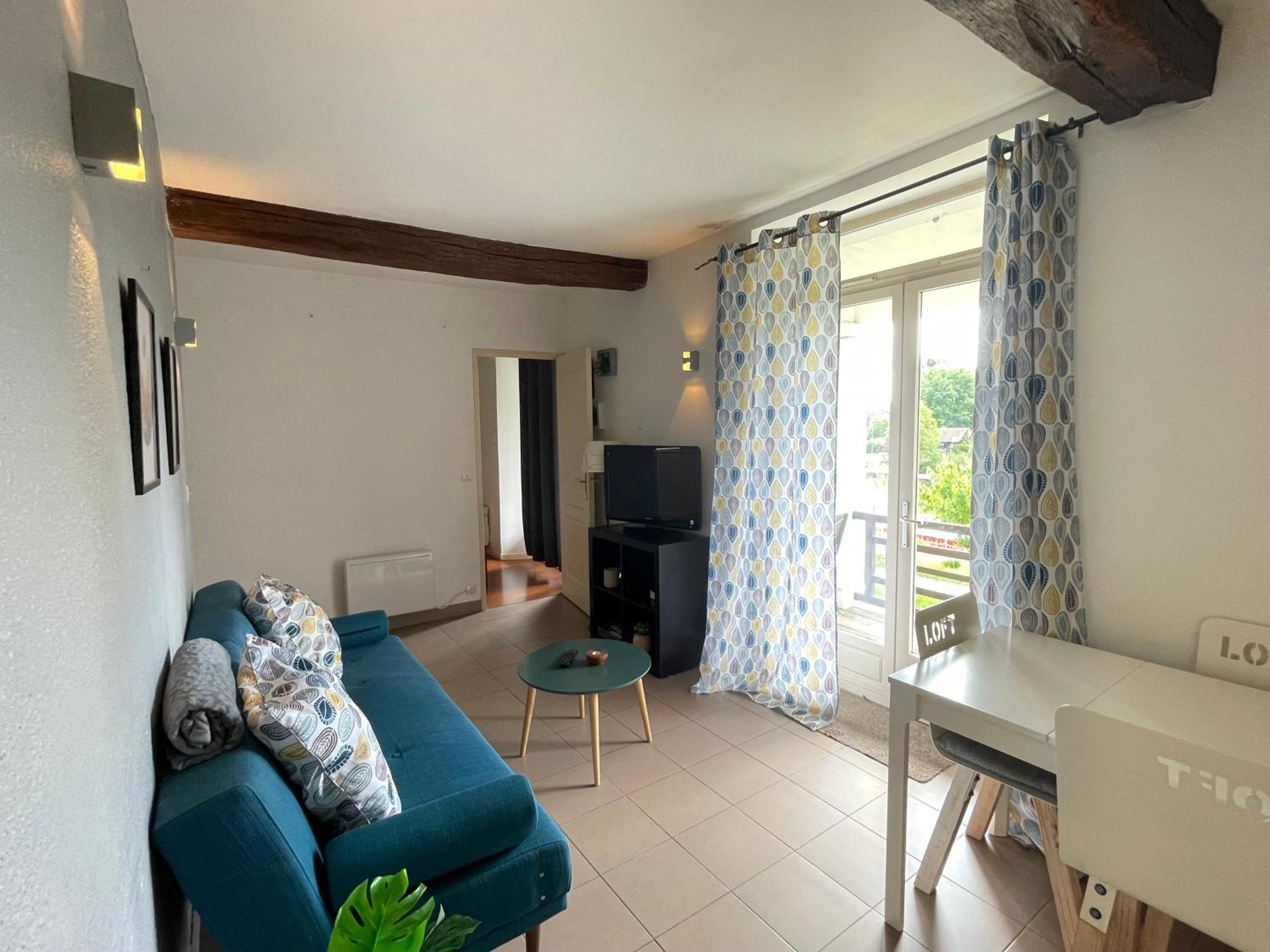Апартаменты T3-Balcon Plein Sud-Acces Direct Au Bord Du Loing Море-сюр-Луан Экстерьер фото